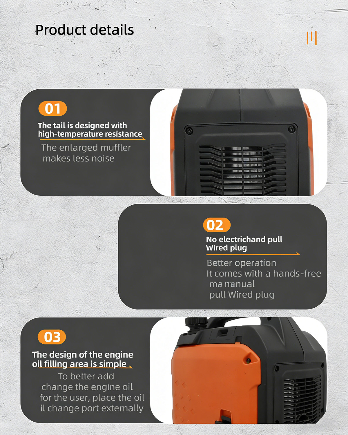 Product details Product details