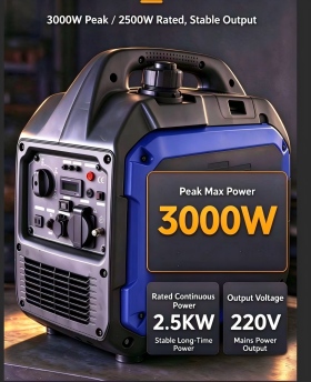 Generador portátil de 220V