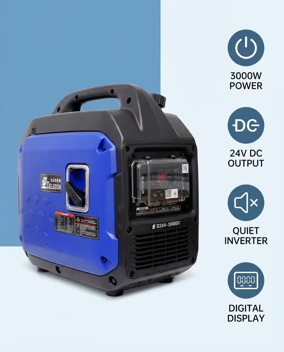 12-24V gasoline portable generator emergency backup
