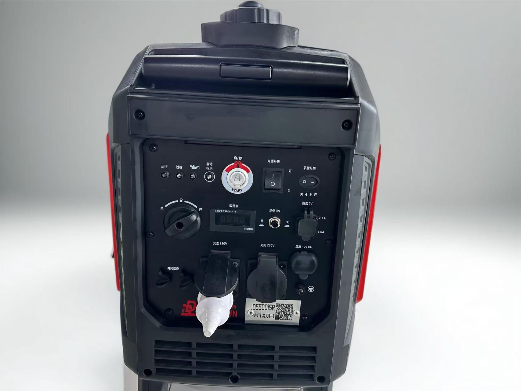 Generador de energía monofásico de 220 V: equipo compacto y portátil para la generación de energía de reserva en el hogar.