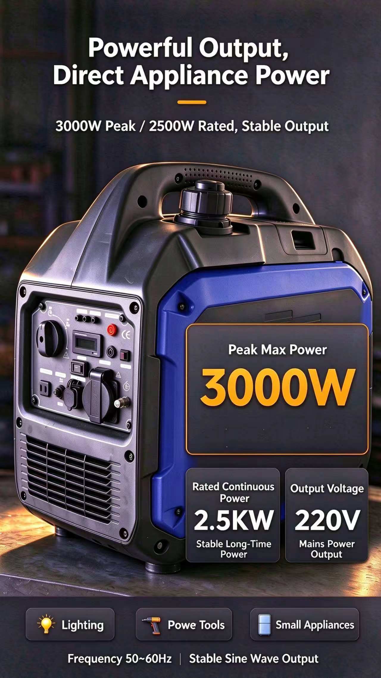 220V 2000W generator 220V 2000W generator
