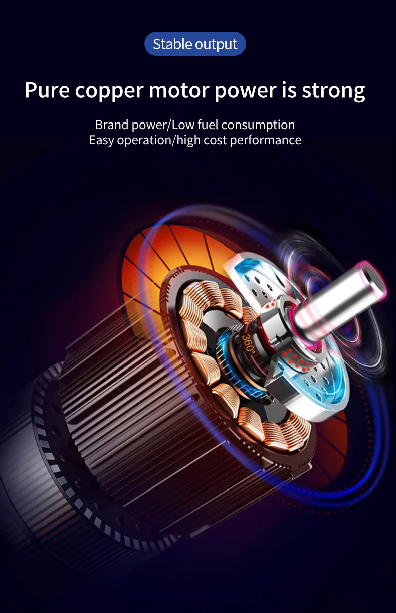 60V tragbarer Generator
